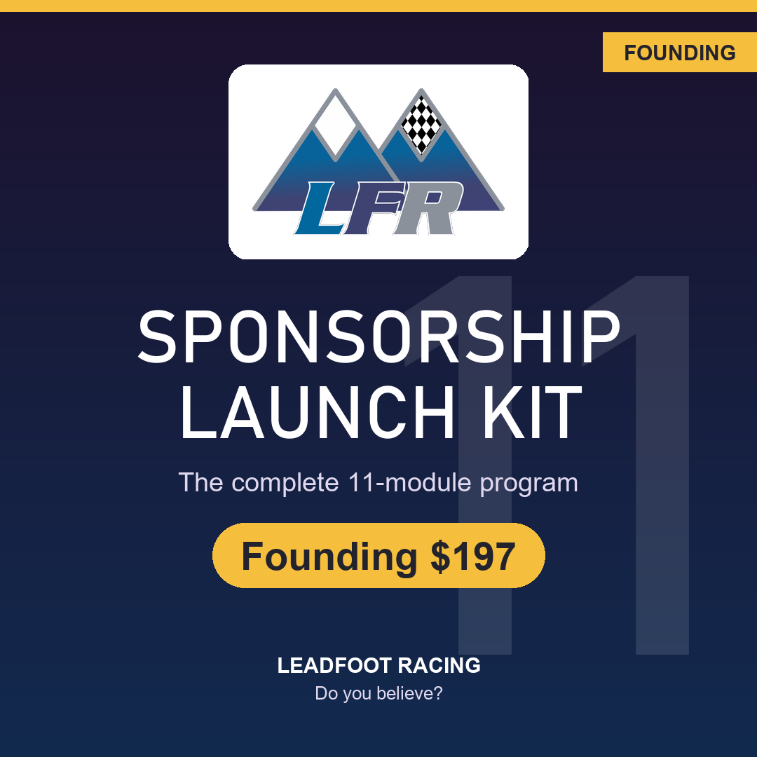 The Sponsorship Launch Kit cover